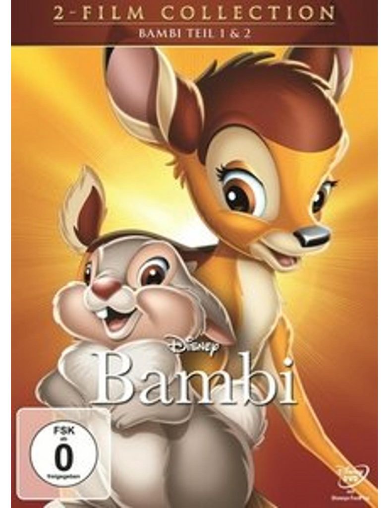 Bambi 1+2, Doppelpack DVD Image du produit 