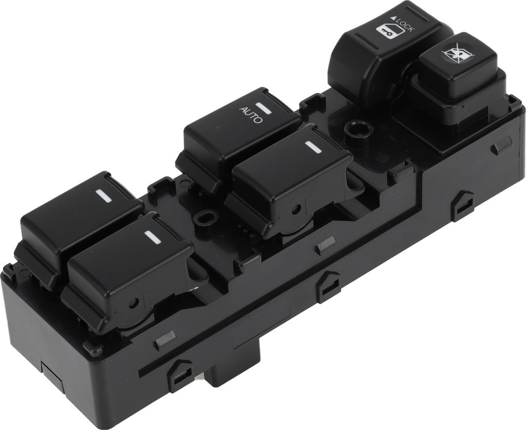 Elektrischer Fensterschalter Nr. 935702P010VA Vorderer linker Fahrerseiten-Fenstersteuerungsschalter für Kia Sorento 2011-2014 Schwarz
