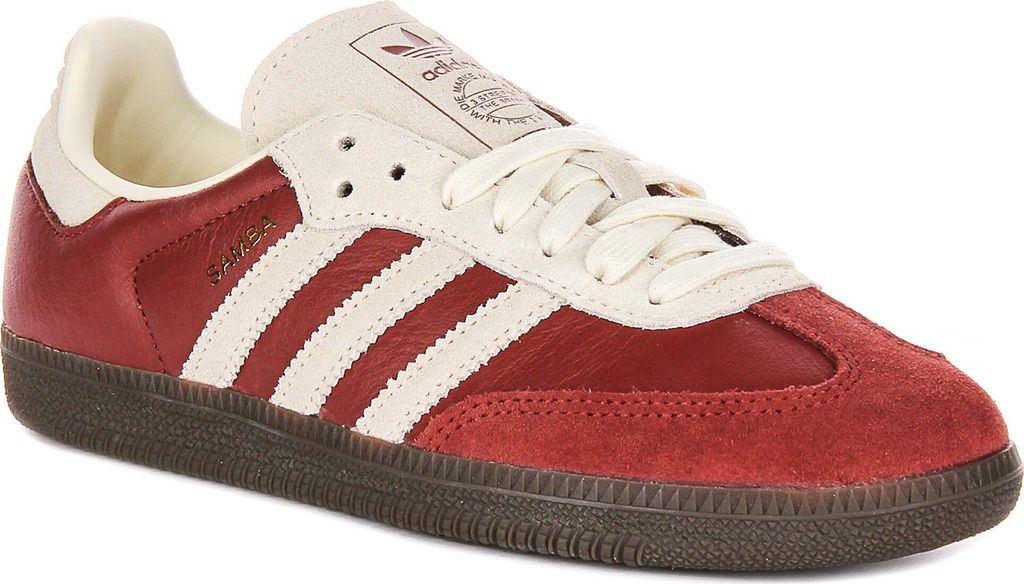 Adidas Samba OG in Dunkelrot – 4.5 UK - 37 1/3 EU - 5 US / Maroon