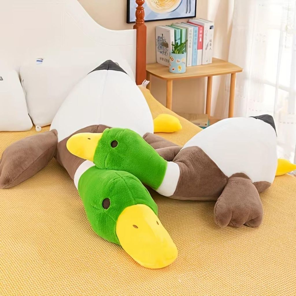 Enten Kuscheltier Plüschtier XXL Schlafkissen Schwanengans Produktbild 