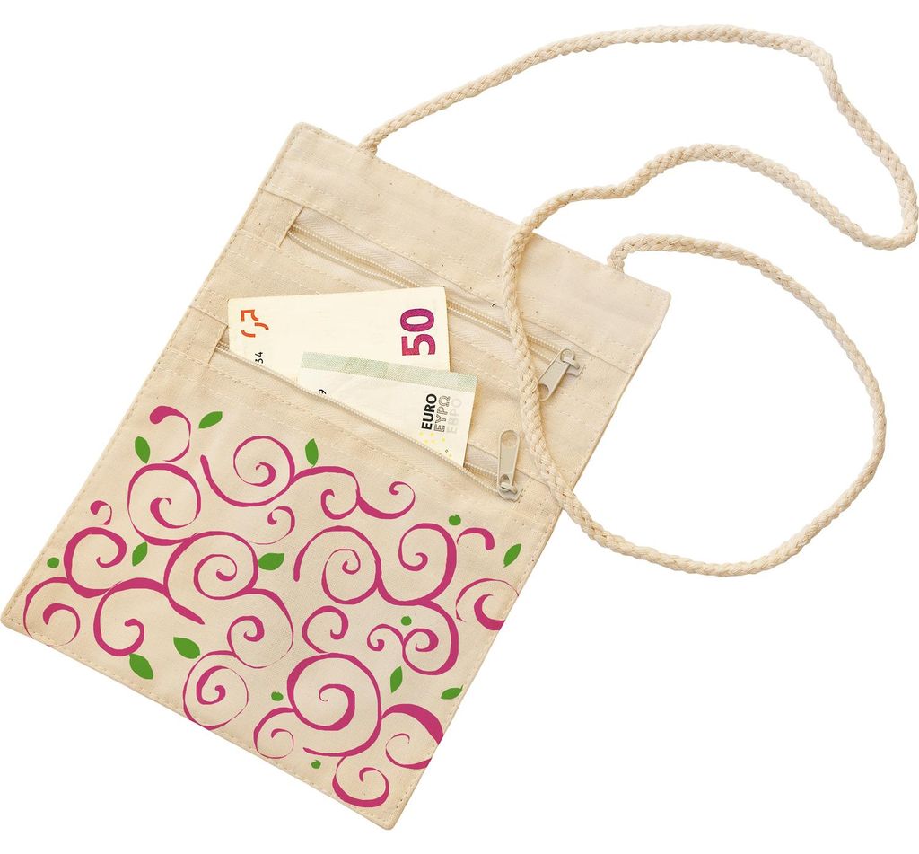 EDUPLAY 230047 Umhängegeldbeutel Brusttasche mit zwei Produktbild 