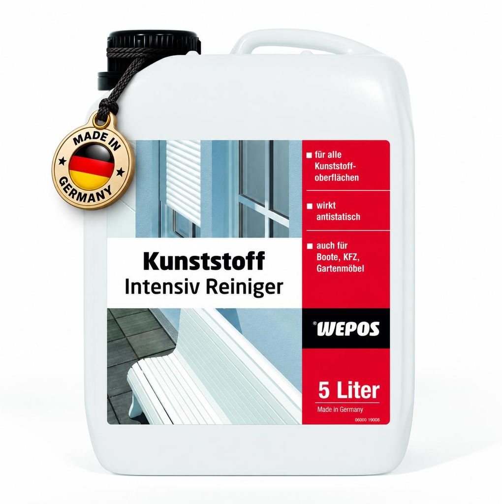 WEPOS Kunststoff Intensiv Reiniger 5L | Antistatisch Produktbild 
