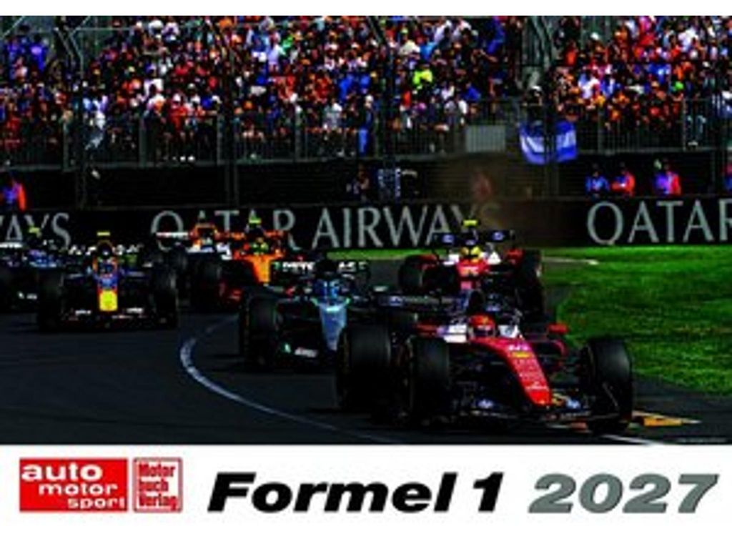 Formel 1 Kalender 2027 mit George Russell Melbourne-Sieg Immagine del prodotto 