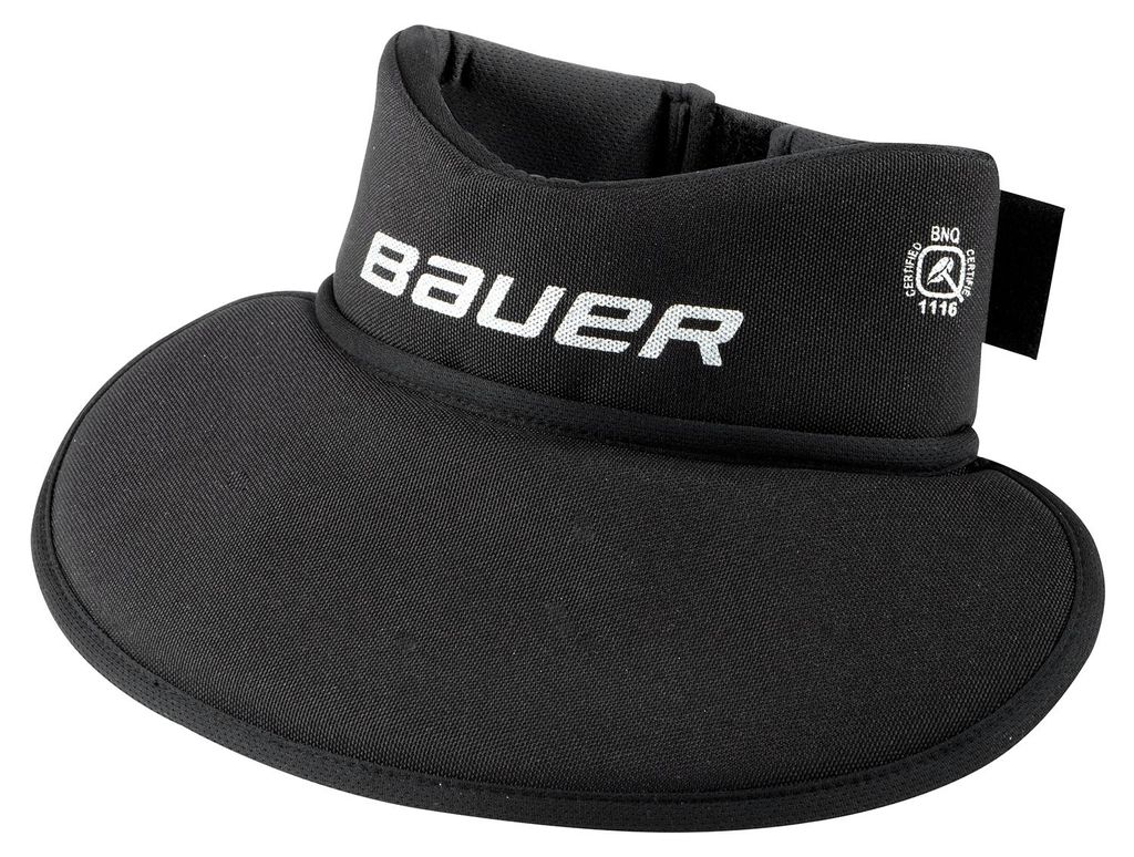 BAUER NG NLP8 Core Neckguard Bib - blk - Yth. Produktbild 