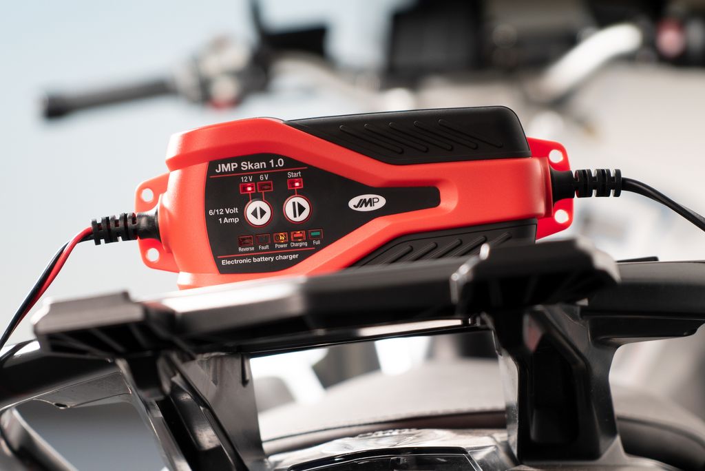 JMP Skan 1.0 Batterie Ladegerät 1A - 6V / 12V für Motorrad Produktbild 4