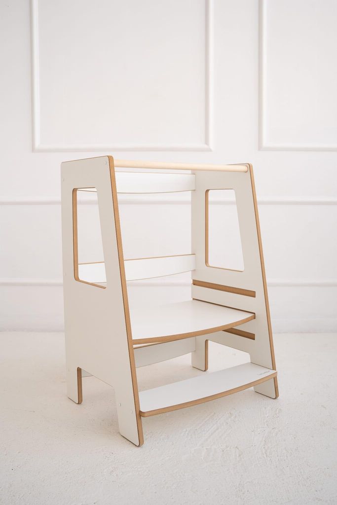 DOUBLE - Montessori Lernturm Kitchen Helper Kinderplattform Produktbild 
