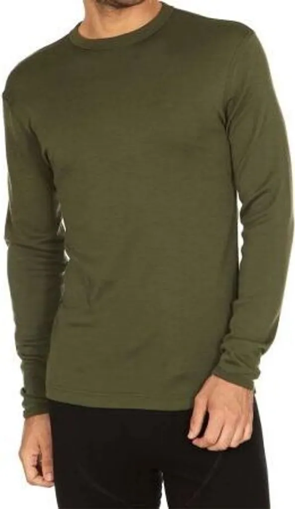 Haut Midweight Minus33 Chocorua en Laine Mérinos Anti-odeurs Vert - M