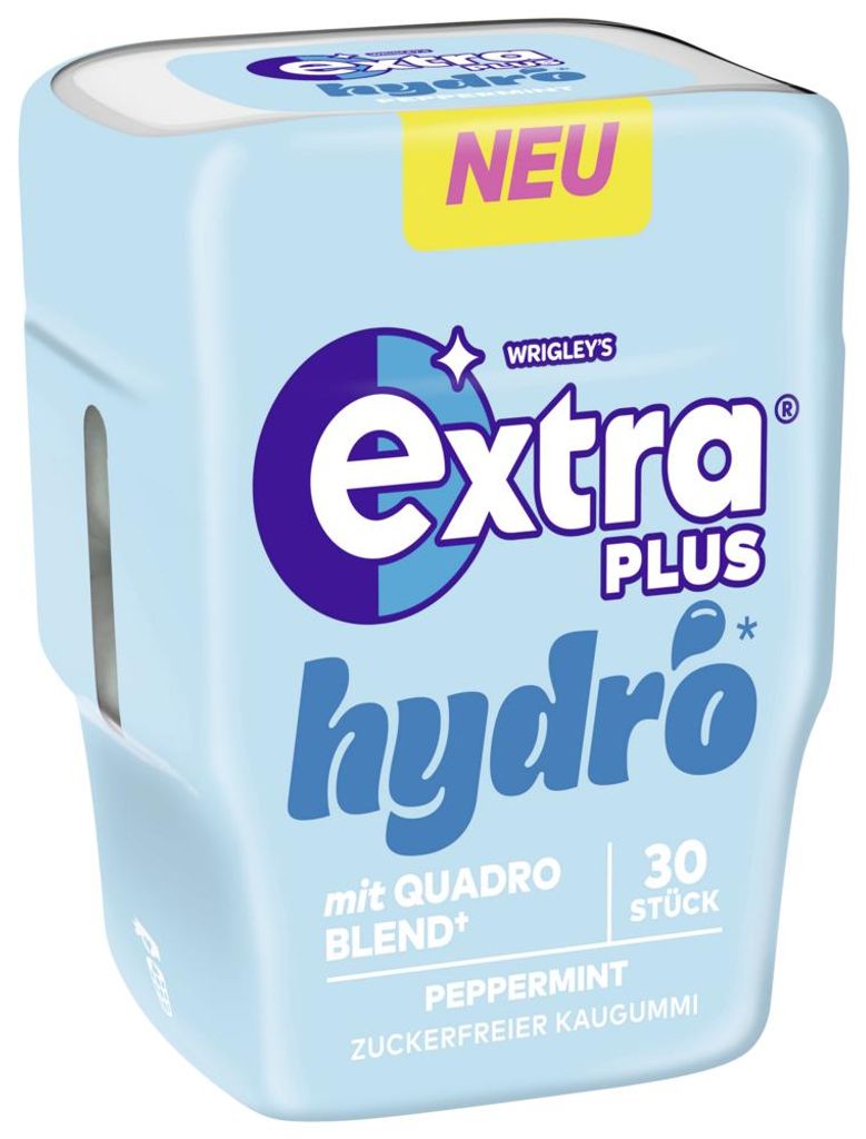 EXTRA® Plus Dose Hydro Pfefferminz 6x30 Dragees Produktbild 