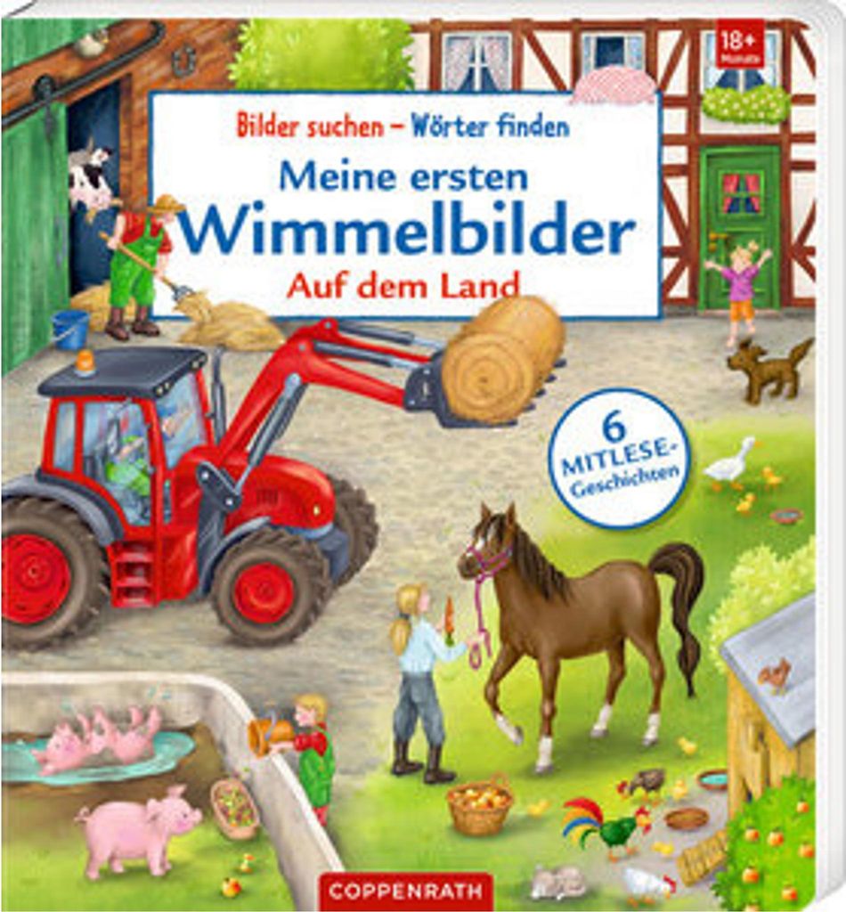 Coppenrath Verlag Bilder s.-Wörter f.: Meine 1. Wimmelbilder - Auf dem Land