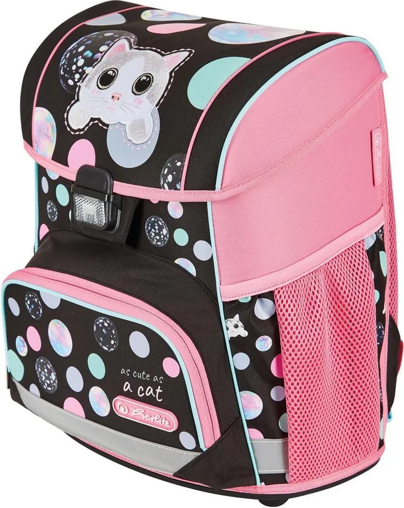 Cartable École Primaire CP CE1 - Fournitures Scolaires Fille Chat