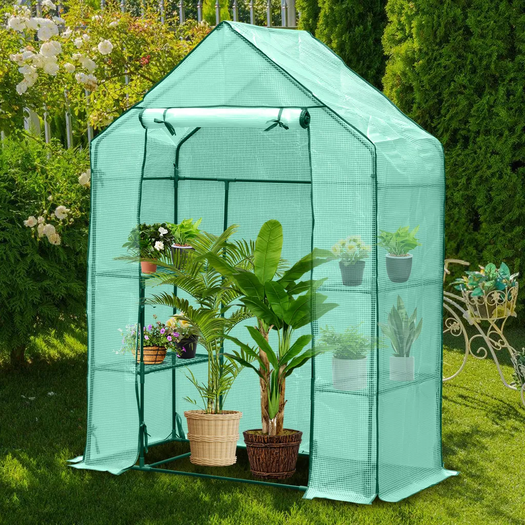 Serra in foglio Bettizia Serra per pomodori 143x73x195 cm Serra, verde