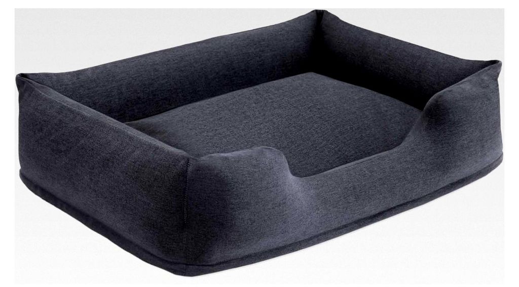 Flauschiges Tierbett, mittelgroß