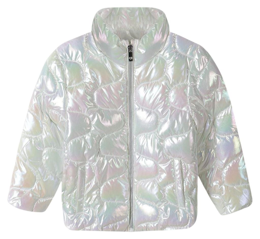 Minoti - Steppjacke für Mädchen, Leicht MN582 (140) (Weiß)