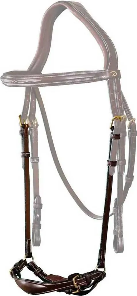 Muserolle de rechange réglable Dyon taille Full avec boucles dorées chic