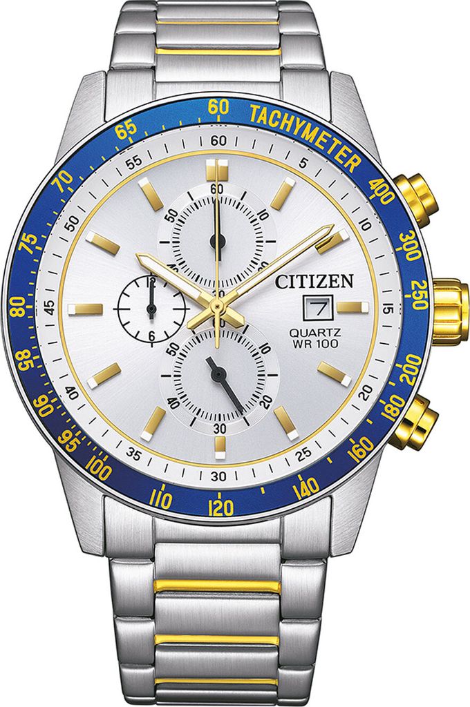 A Citizen Chronograph AN3686-53A watch is shown against a white background.