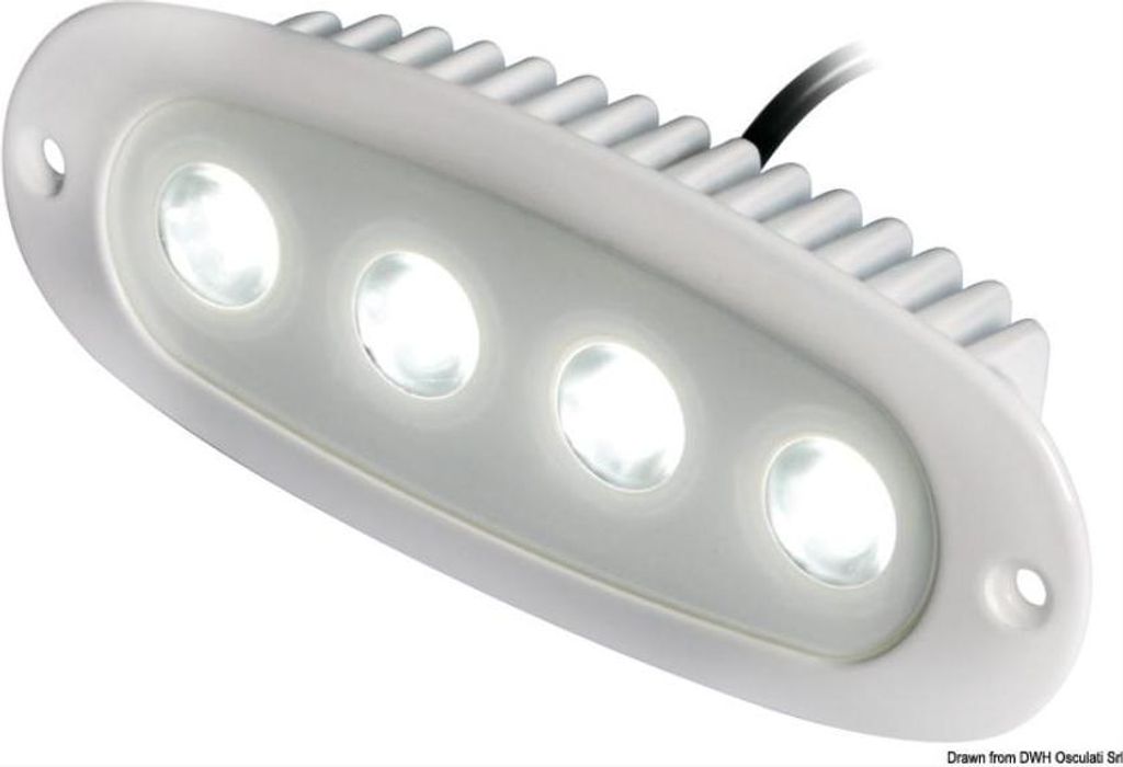 Einbau-LED-Leuchte 12/24V IP68 400lm | Osculati 13.269.03