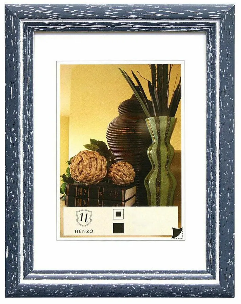 Henzo Artos 40x60 Cornice Legno Blu - Offerta Online Miglior Prezzo