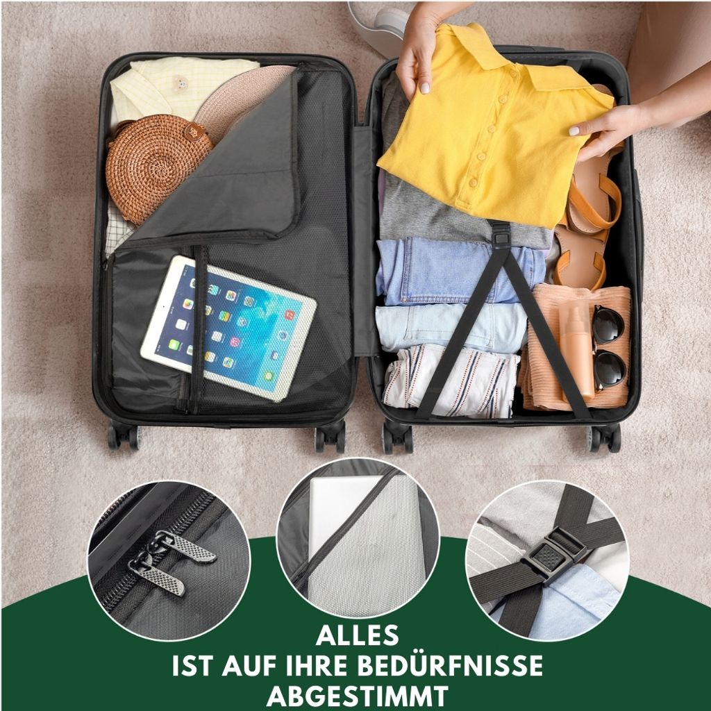 Away Größeres Handgepäck Koffer, Marineblau, Polycarbonat, TSA-Schloss – Perfekt Für Kurzreisen
