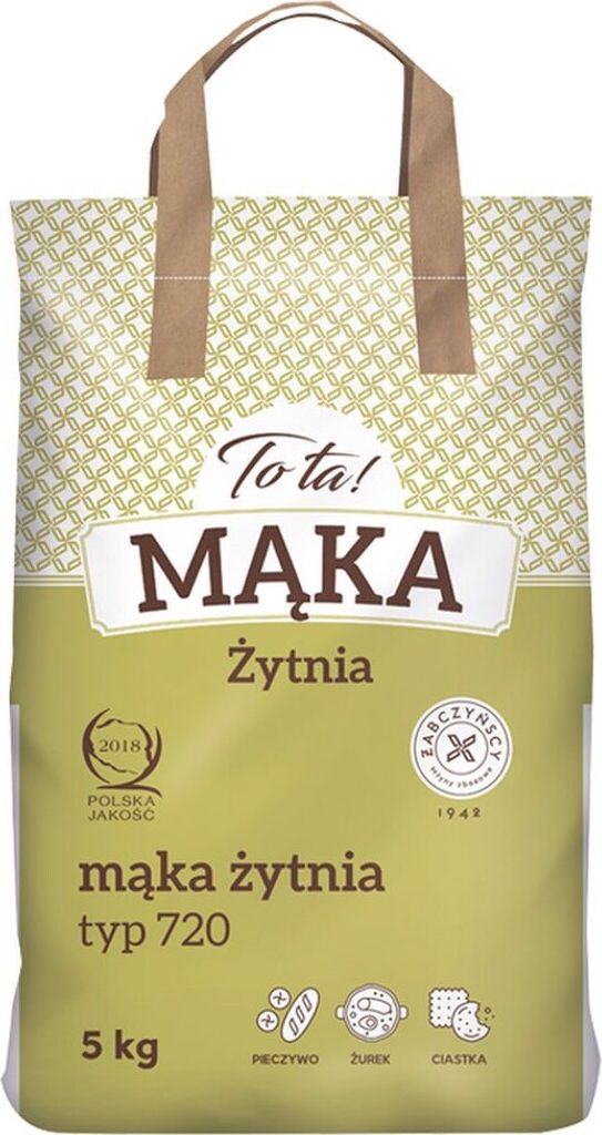 To Ta! Mąka Żytnia Typ 720 5 Kg Zdjęcie produktu 