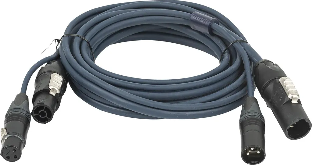 Câble Hybride DAP FP-13 Haute Qualité avec powerCON TRUE1 et DMX 10m