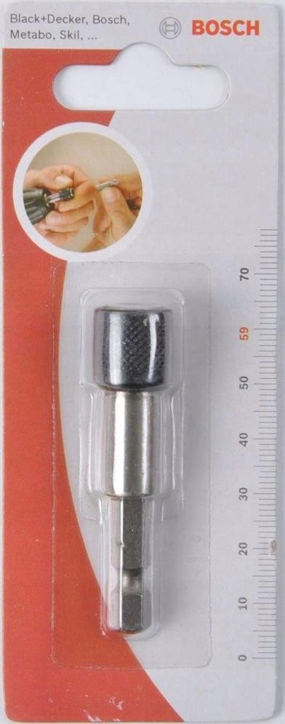 GARES Magnetischer Bithalter Schnellwechsel-Bithalter für Bosch 1/4 Zoll 59 mm | Professionelle Werkstattausrüstung Werkzeuge Zubehör Ersatzteil...