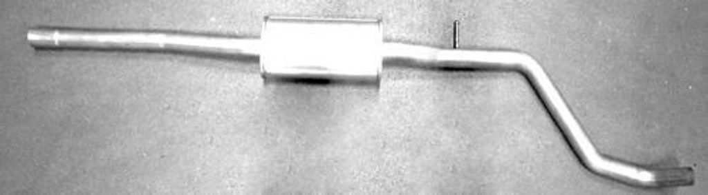 VEGAZ LS-142 Mittelschalldämpfer Schalldämpfer für LANCIA Ypsilon (312)