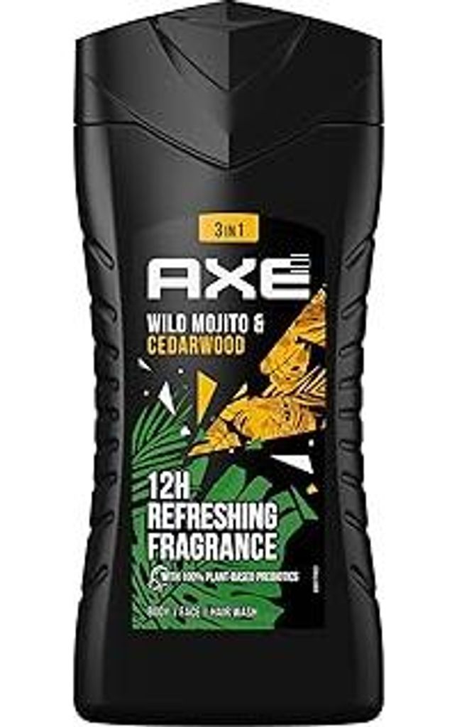 Axe Duschgel Green Mojito & Cedarwood für langanhaltende Frische und Duft nach der Dusche getestet 250 ml