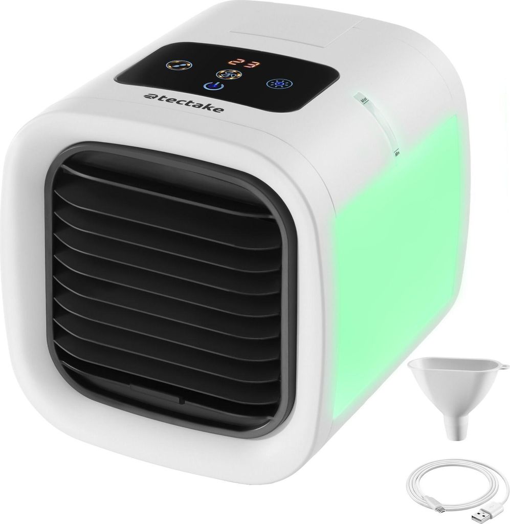 tectake® 3in1 Luftkühler Frosty Touch-Bedienfeld, inkl. Produktbild 