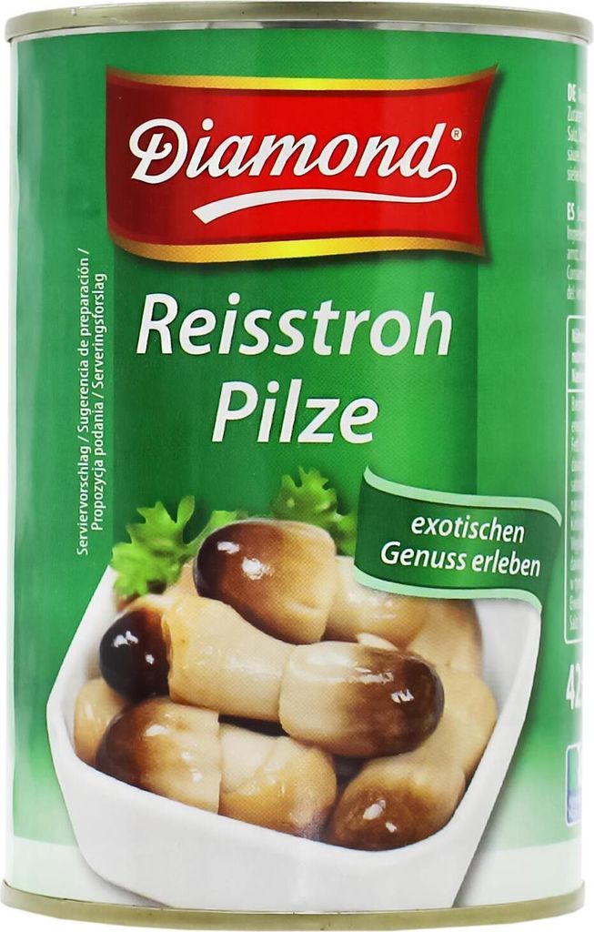 Diamond Reisstroh Pilze 425g/ATG200g Produktbild 