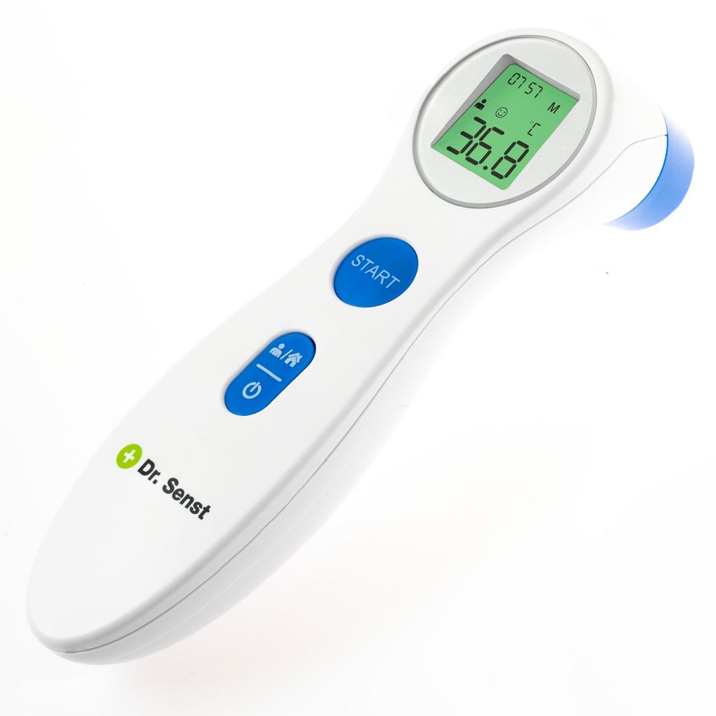 Dr. Senst DET-306, Fernabtastthermometer, Blau, Weiß, Produktbild 