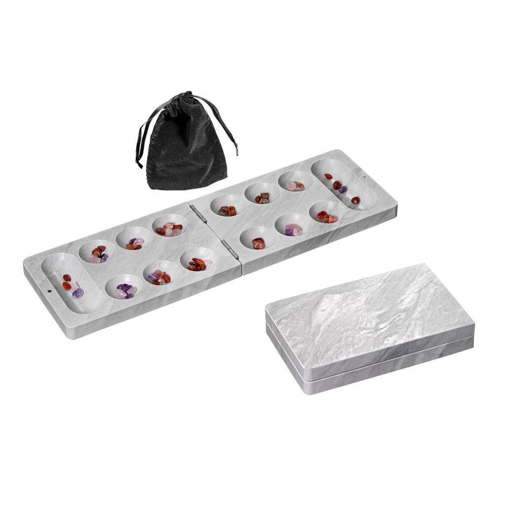 Philos Kalaha, klappbar, Marmordesign