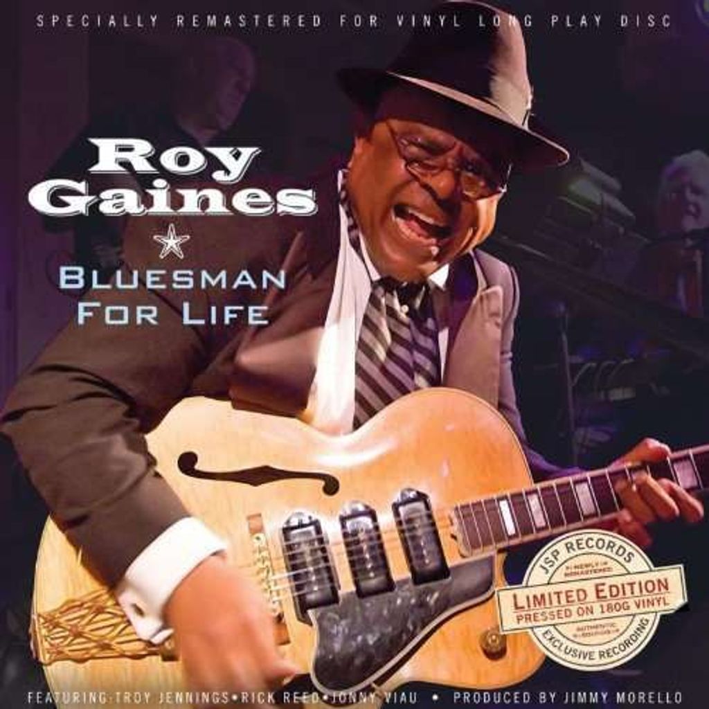 Roy Gaines - Bluesman For Life (remastered) (180g) (Limited Edition)