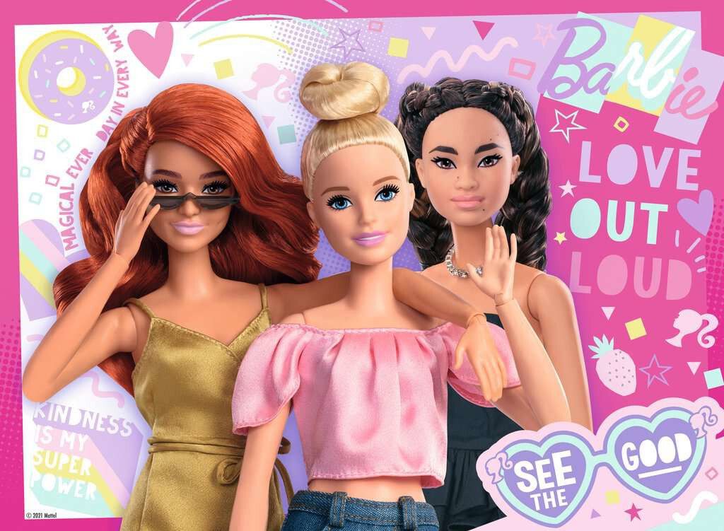 Ravensburger Puzzle XXL Teile - Barbie - 100 Teile