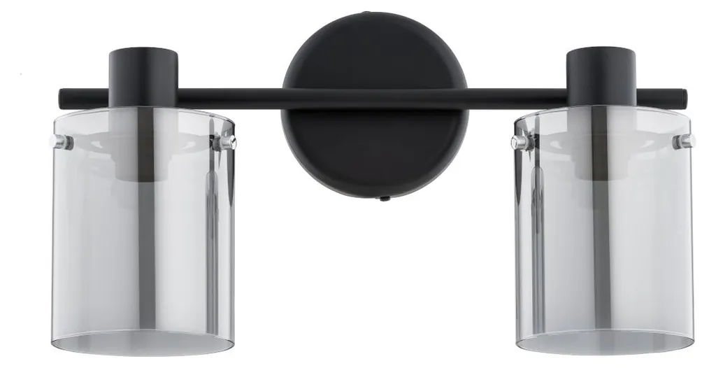 Luminaire mural de couloir et séjour ESSENT en verre transparent 57 cm