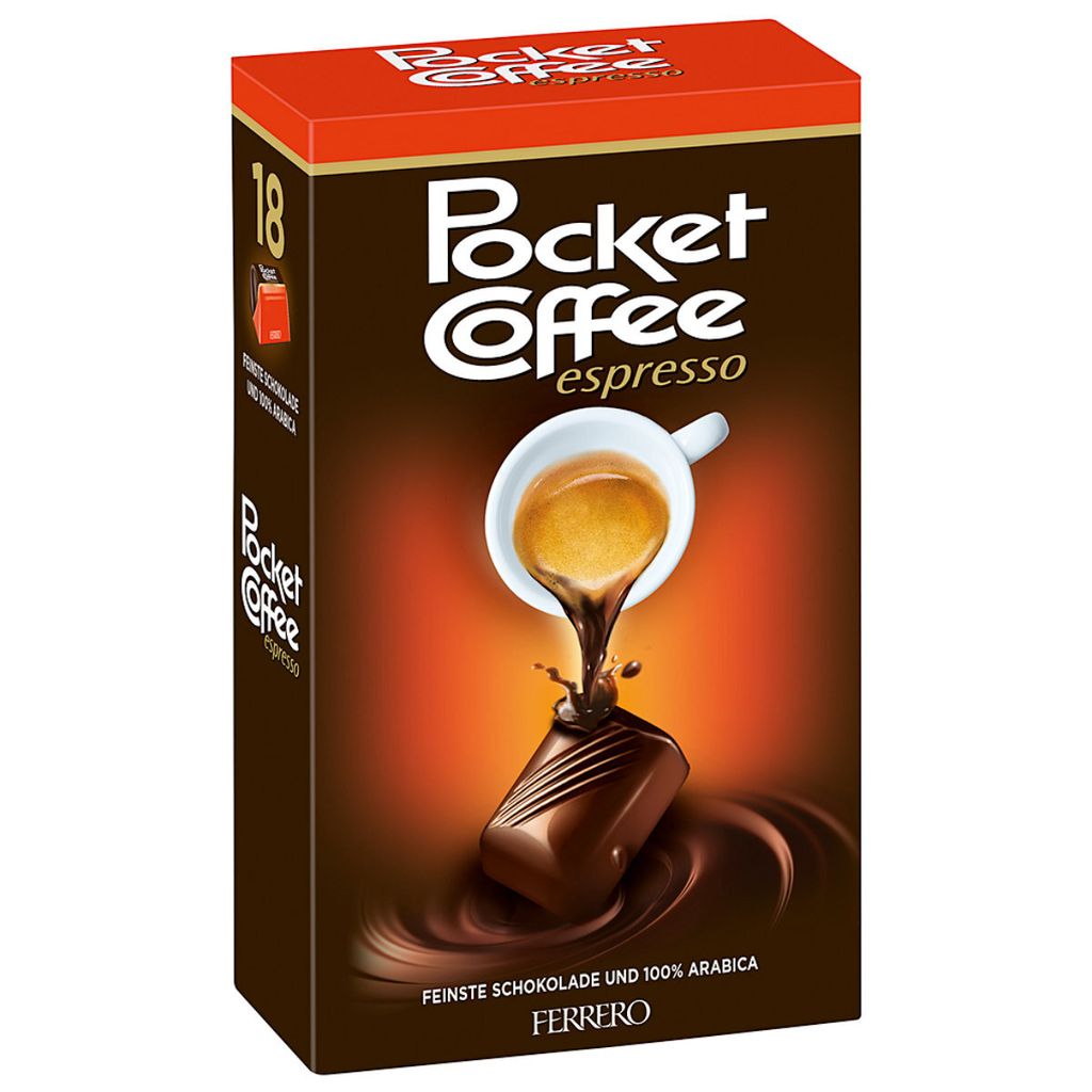 Pocket Coffee Espresso 18er Produktbild 