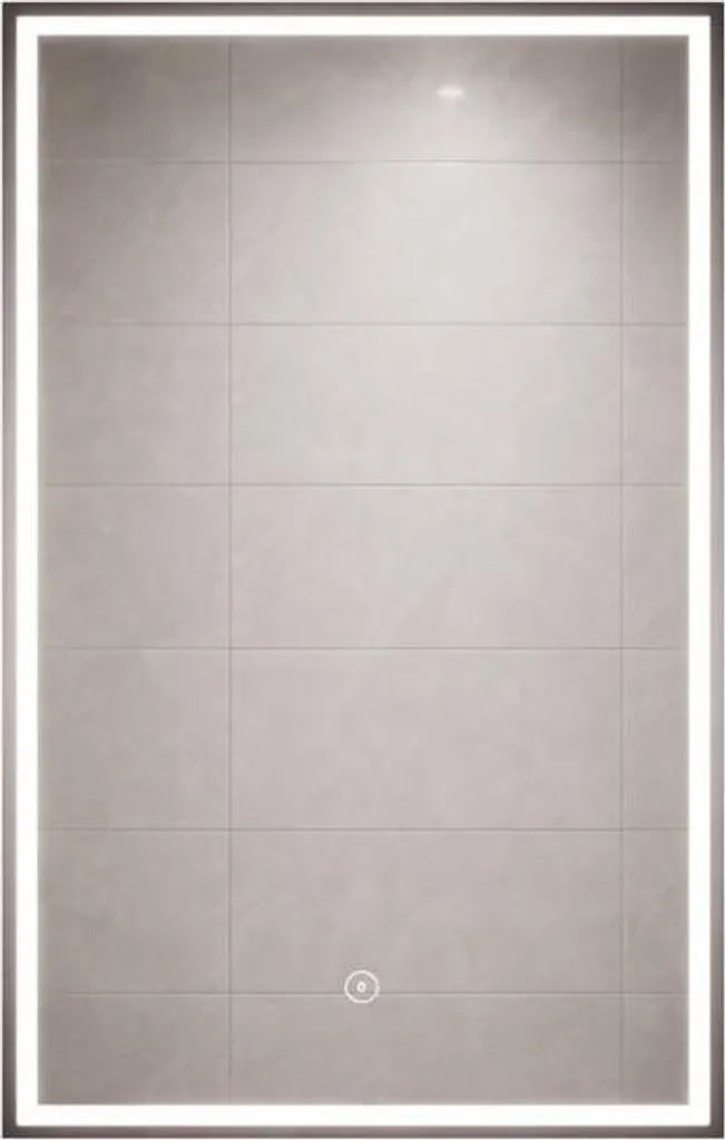 Dites adieu aux zones d'ombre avec le miroir LED NÉRIA 50 x 70 cm