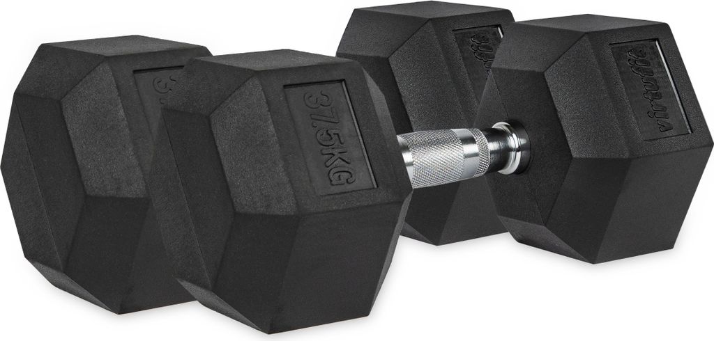 VirtuFit Hexa Dumbell Pro Set 2 x 37,5 kg