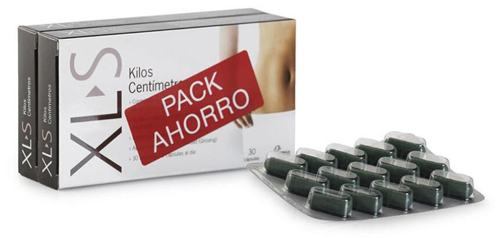 XLS KILOS CENTIMETERS duo tablets 2 x 30 units