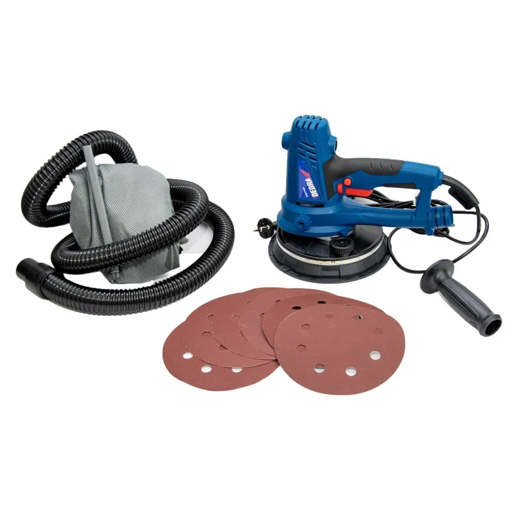 Dedra DED7764 Ponceuse de surface pour plâtre 750W avec bras extensible