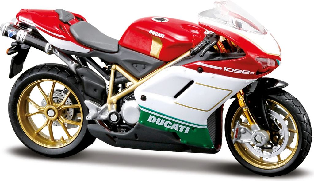 Maisto Ducati 1098 S Tricolore 1:18