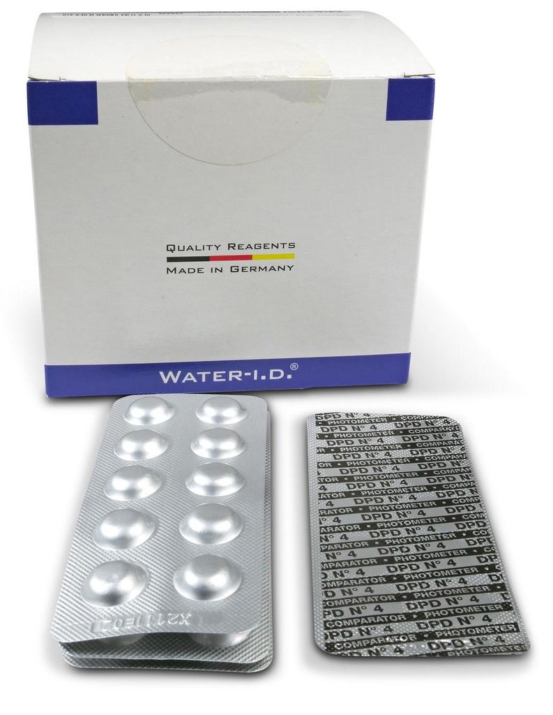 500 Stk. DPD 4 Photometer Tabletten (1 Karton) Produktbild 