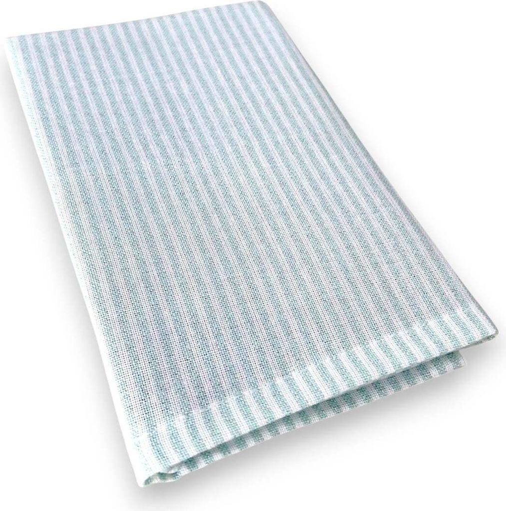 4er-Pack Servietten » 40 x 40 cm Stoffservietten mit Glitzer Streifen » elegante Tischservietten aus Baumwolle » wiederverwendbare Tücher für ...