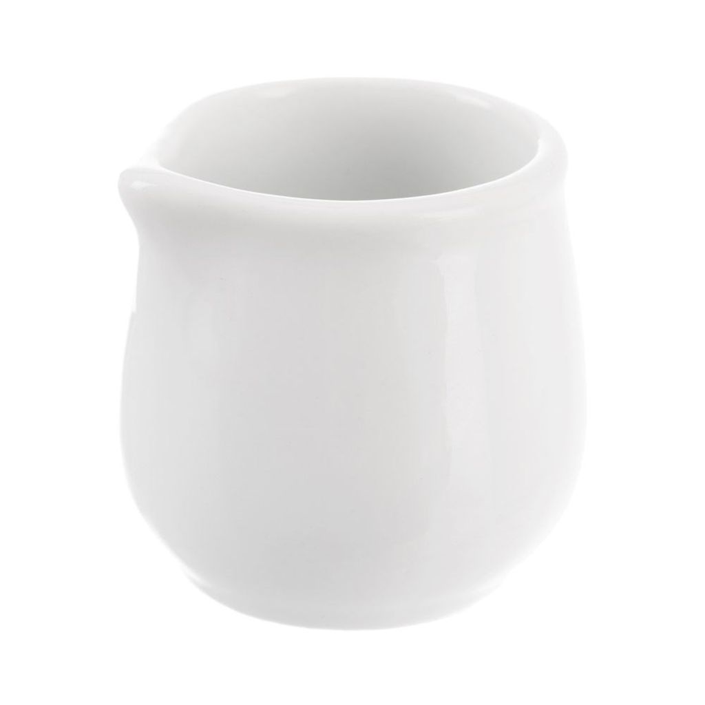 DAS WEISSE PORZELLAN Milchkännchen Florentina - 160cc Mit Rosen-Dekor