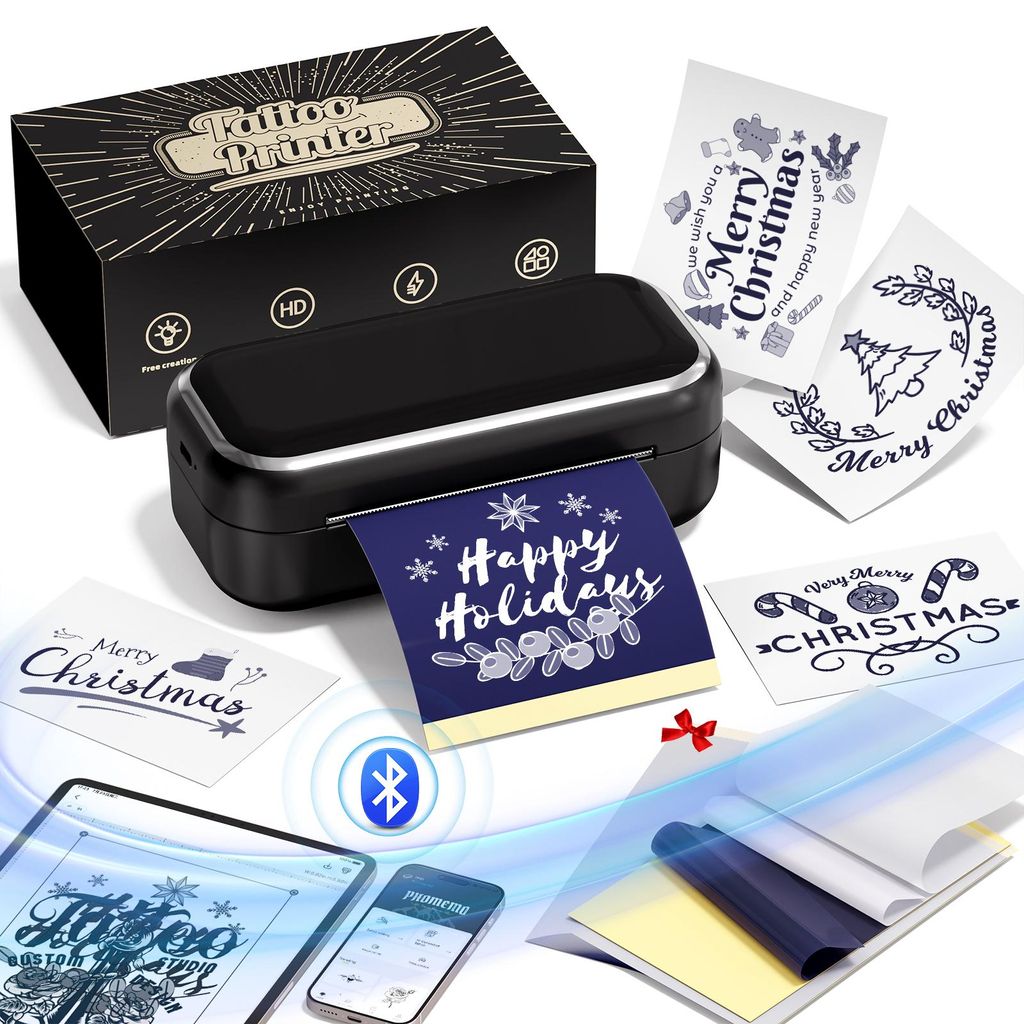 Phomemo TP31 Tattoo Stencil Drucker Tattoo Bluetooth, Produktbild 