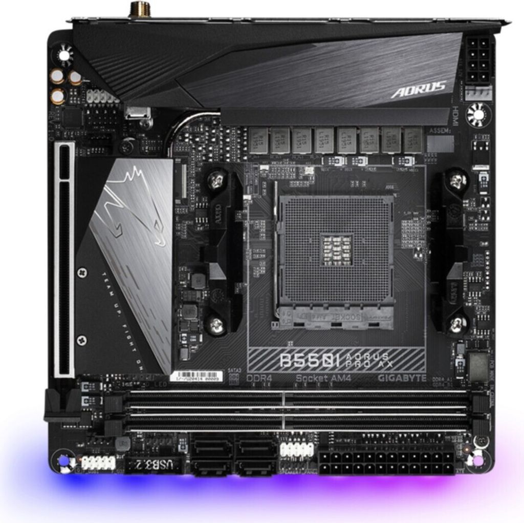 Gigabyte B550I AORUS PRO AX Motherboard Produktbild 