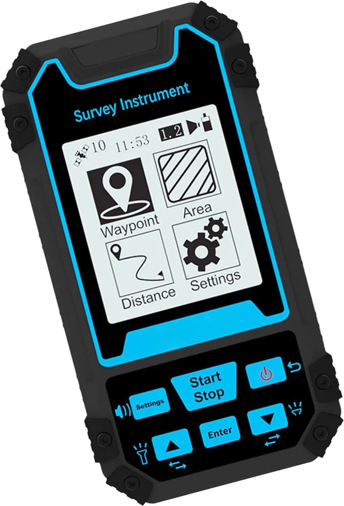 GPS de surface agricole portable avec navigation trail et haute précision