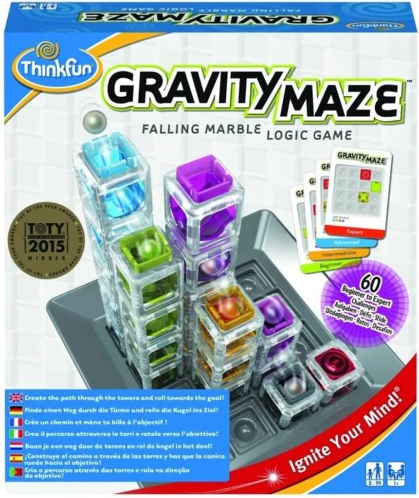 Résoudre des énigmes complexes avec le Labyrinthe de gravité ThinkFun