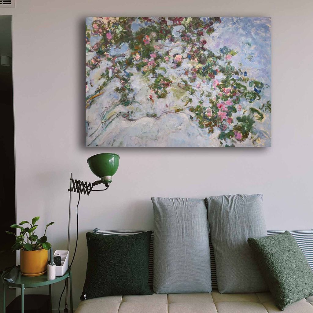 Wallity, 70100MONET003- CLD1136, Bunt, Leinwandbilder, 70 x 100 cm, 100% Leinwand