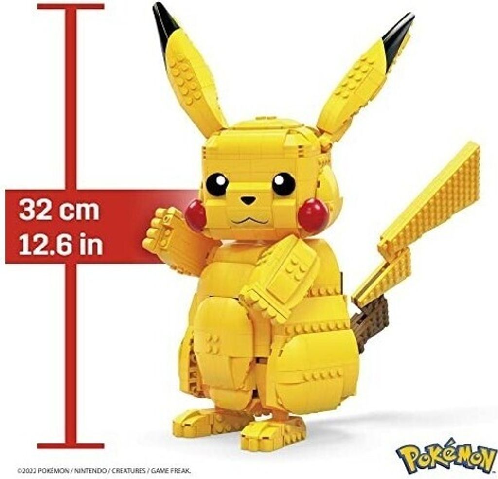 Mattel FVK81 Mega Construx Pokémon Jumbo Pikachu Obrázek produktu 11