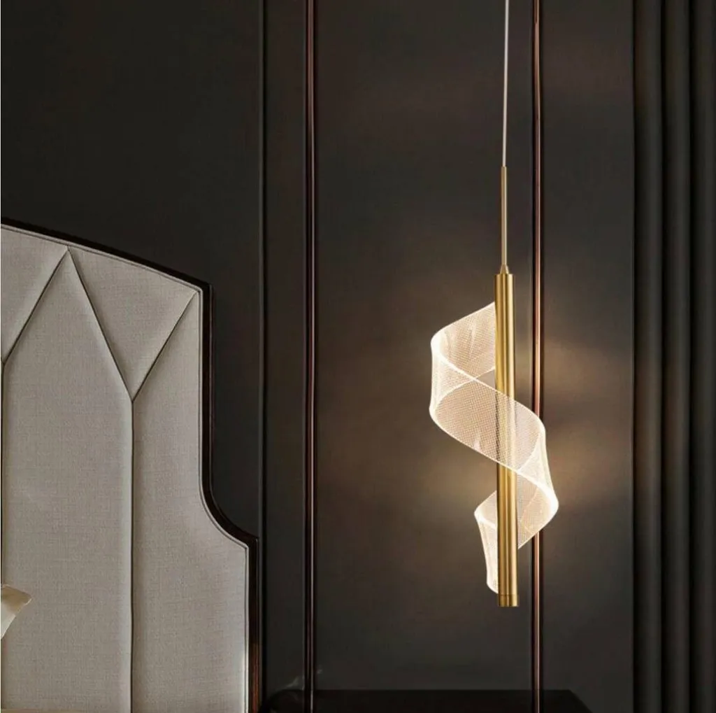 Suspension Plafond Dorée G121-Cp Toolight - Éclairage Table à Manger - 8